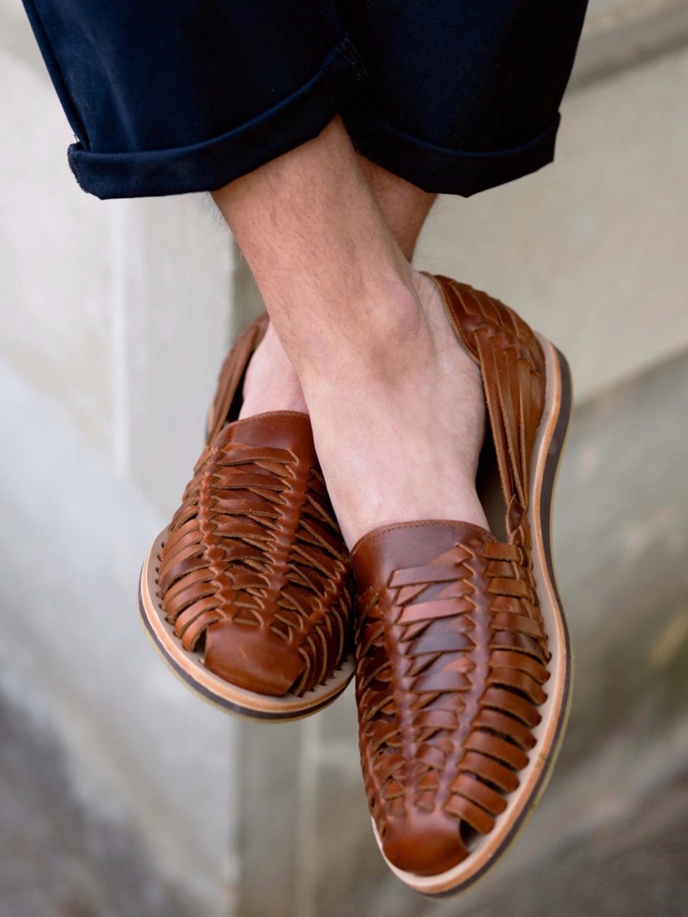 Nisolo Men’s Huarache Sandal NWT